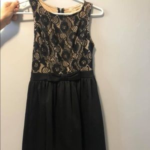 XS Black Dress